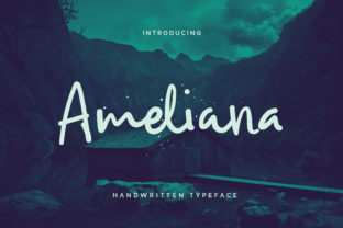 Ameliana Script: A Modern Twist on Authentic Script Fonts