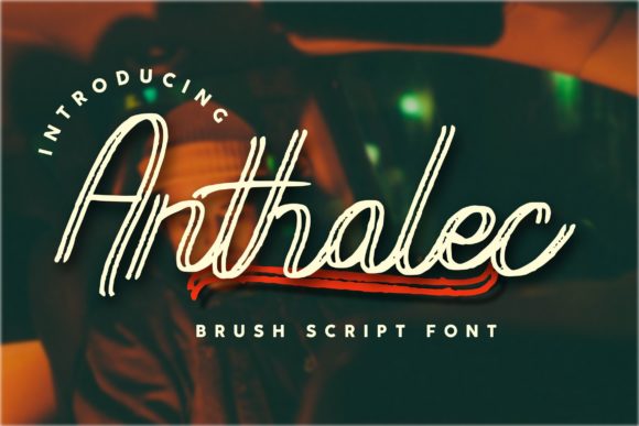 Anthalec Script: Elegance for Modern Branding