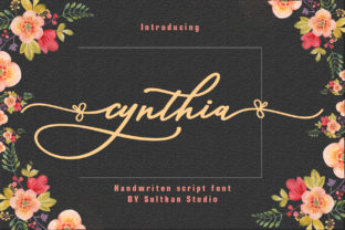 Cynthia Script: A Modern Romance for Your Creative Projects