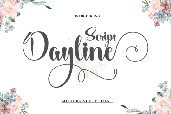 Dayline Script: A Dazzling Font for Modern Designs