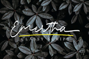 Discover Emertha Script: A Fresh Take on Handwritten Charm