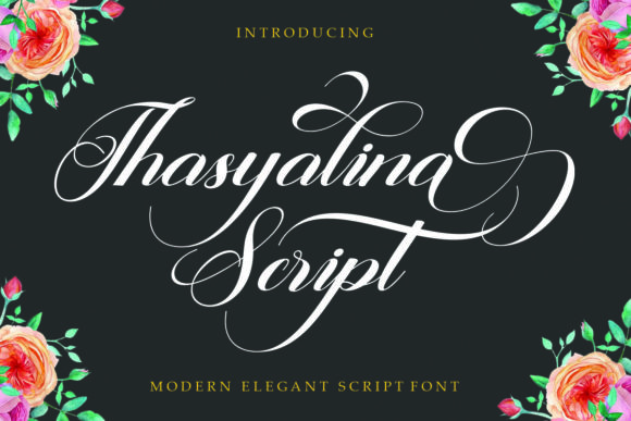 Discover the Elegance of Thasyalina Script for Your Designs