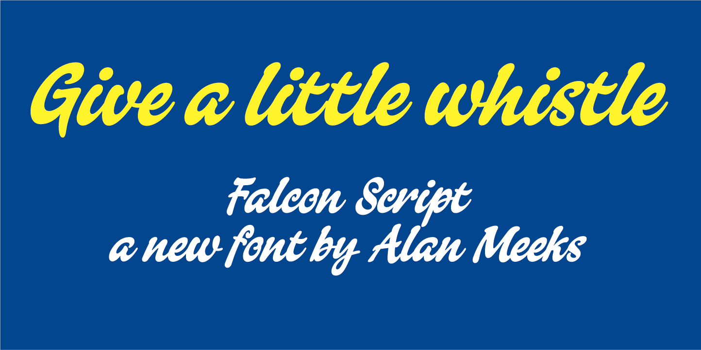 Falcon Script: The Modern Calligraphy Font