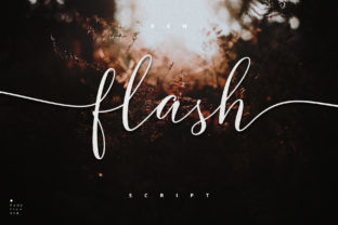 Flash Script: The Bold Handwritten Font for Standout Designs