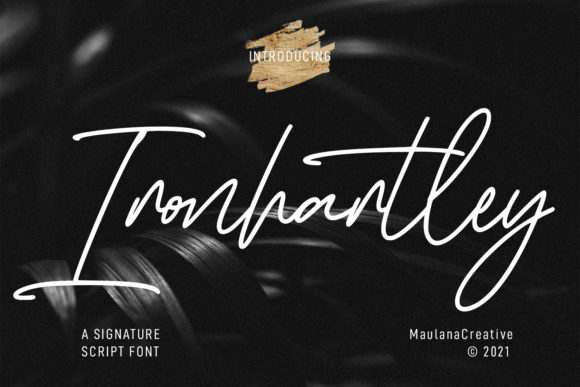 Ironhartley Script: Crafting Elegance in Modern Design