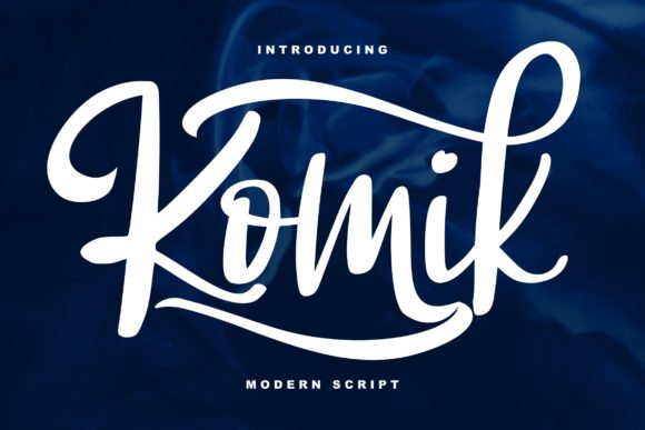 Komik Script: Bringing Vintage Elegance to Modern Design
