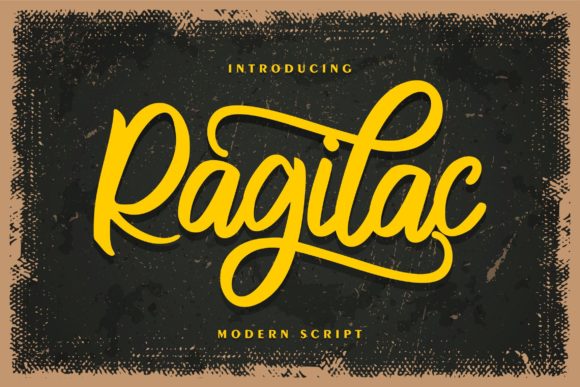 Ragilac Script: A Modern Take on Classic Calligraphy