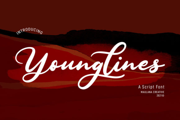 Younglines Script: The Modern Calligraphy Font for Refined Brands